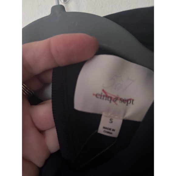 Cinq à Sept Women's Lydia Dress navy size small - Picture 5 of 6